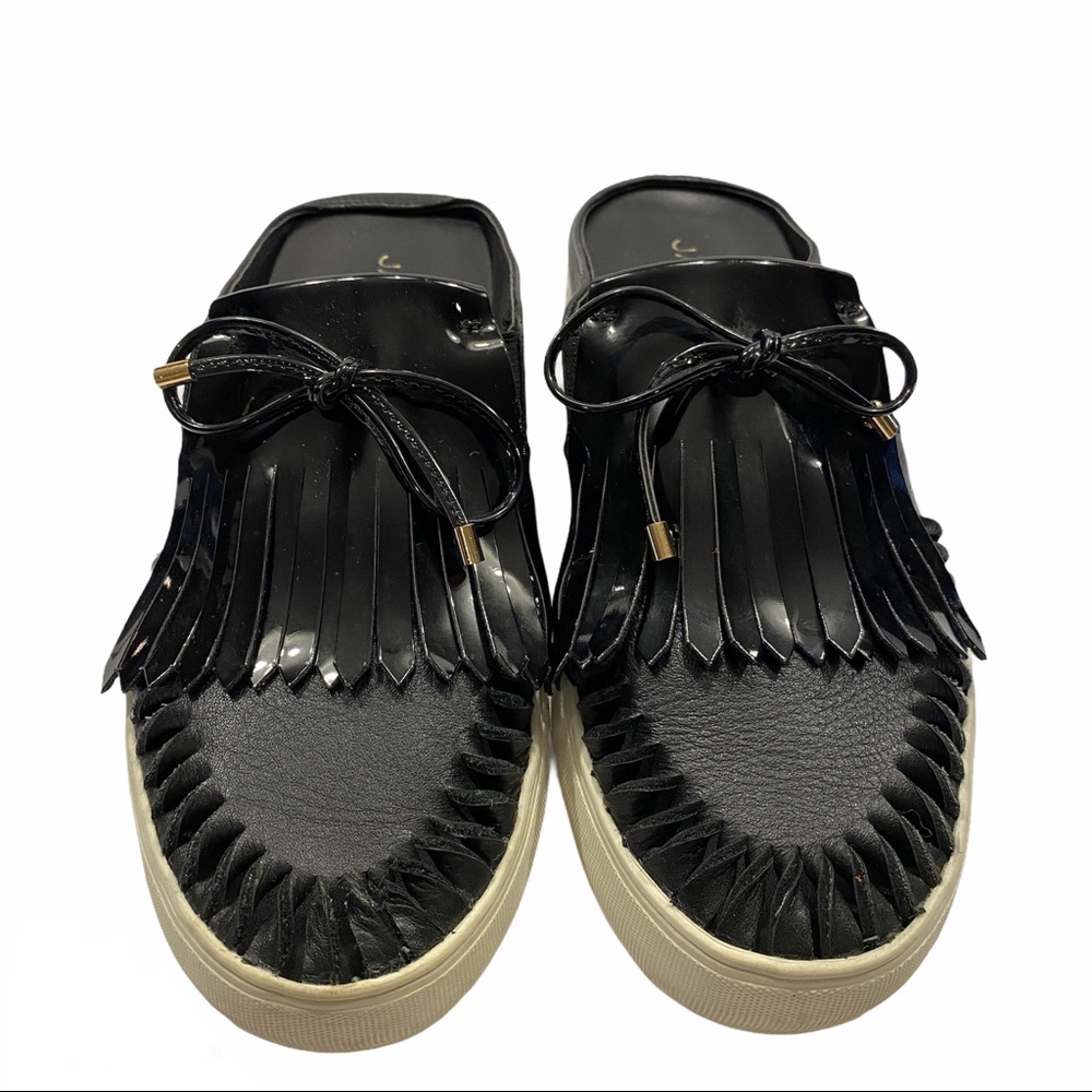 J Slides Amora Patent Leather Mules - Picture 2 of 5